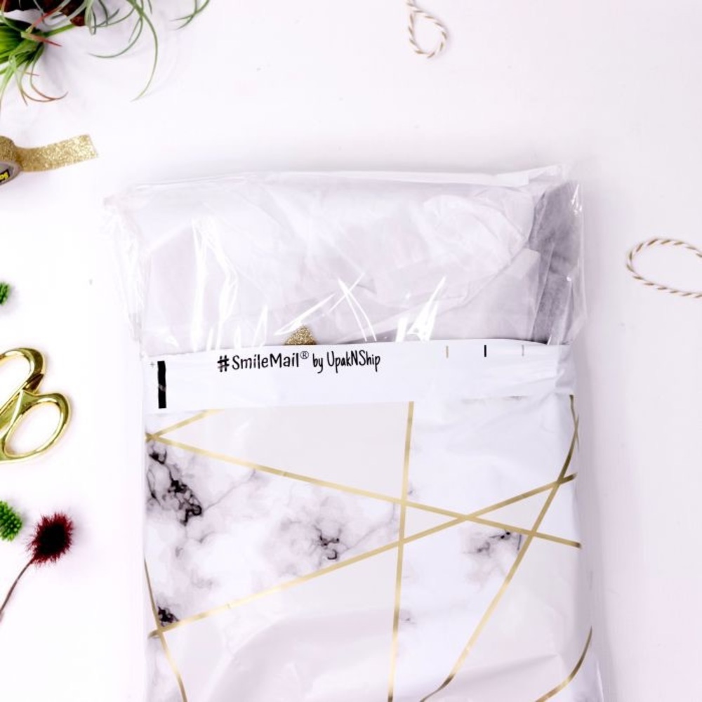 Marble Poly Mailers 10x13 Pack of 50 PRICE IS FIRM - Picture 3 of 4
